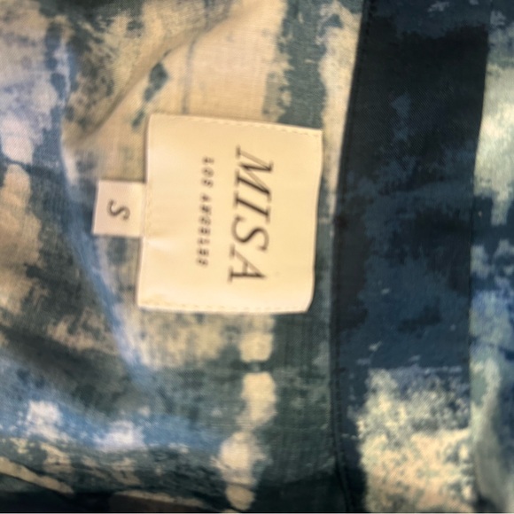 Misa Los Angeles Bettina Dress Size Small Floral Tie Dye NWOT - Picture 13 of 16